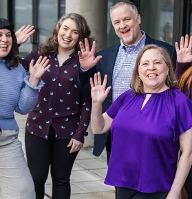 Waving WDIA Team
